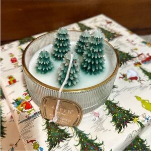 Aspen Winter Forest Christmas Tree Candle
